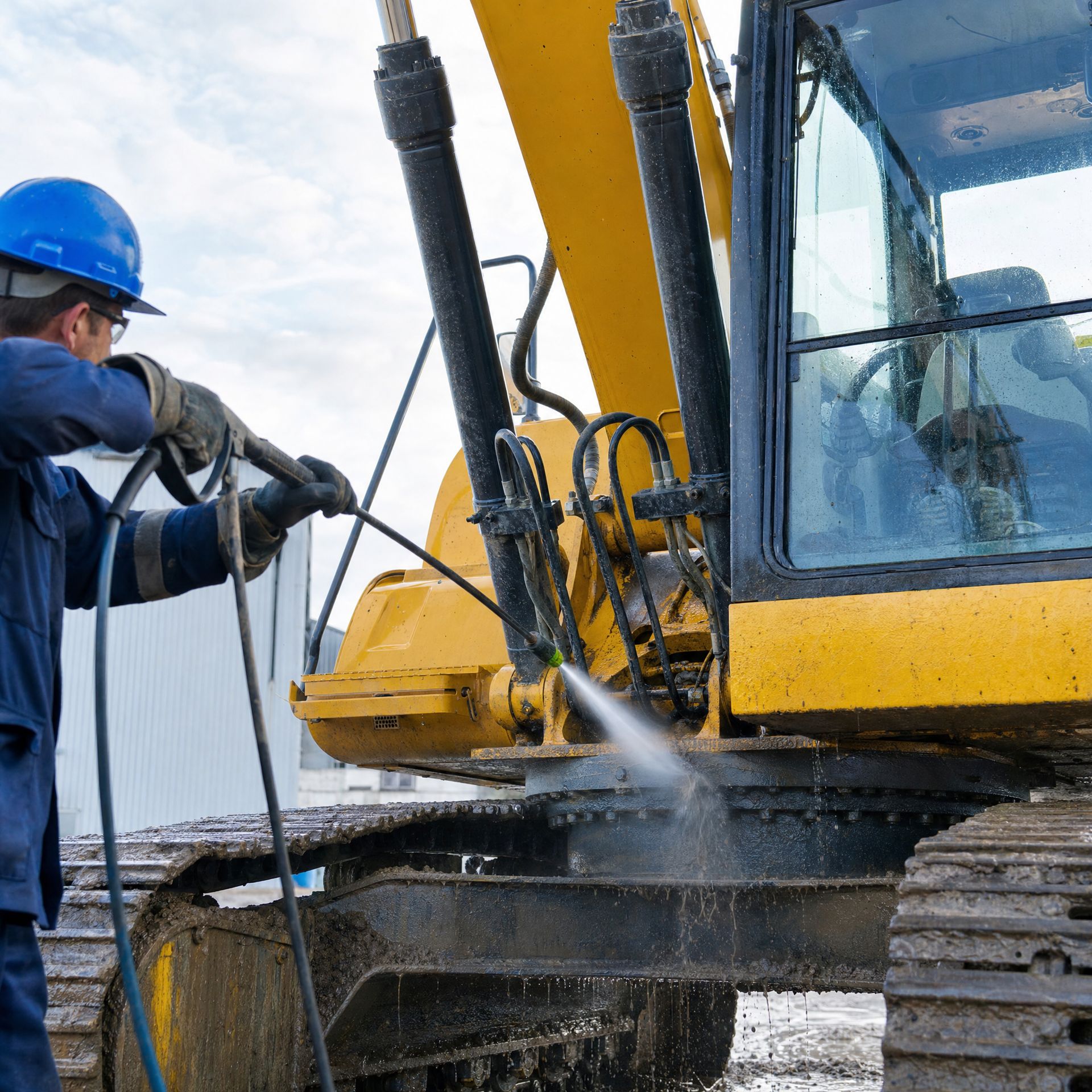 Commercial equipment cleaning Buck Pressure Washing